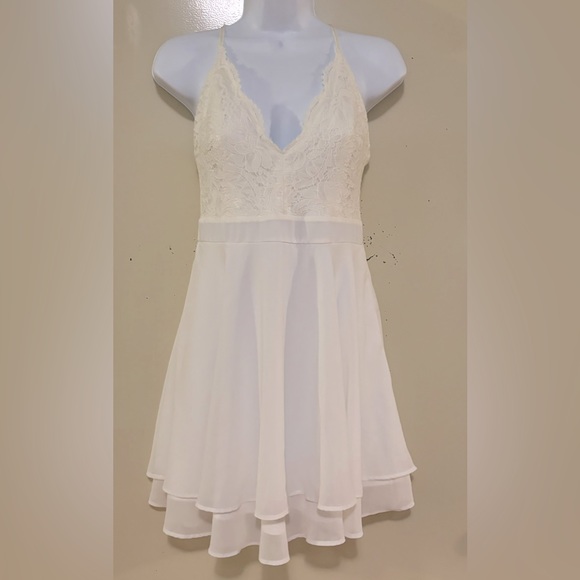 Windsor Mini White Dress - Picture 4 of 7